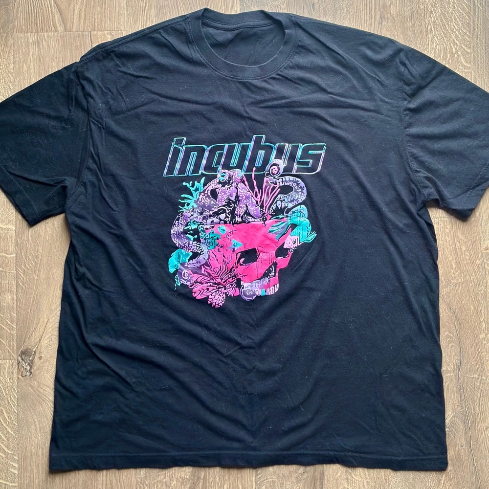 Incubus Skull Octopus Men’s Shirt XXL Rock